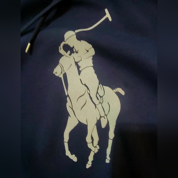 Polo Large Pony Hoodie Size L - Picture 3 of 5